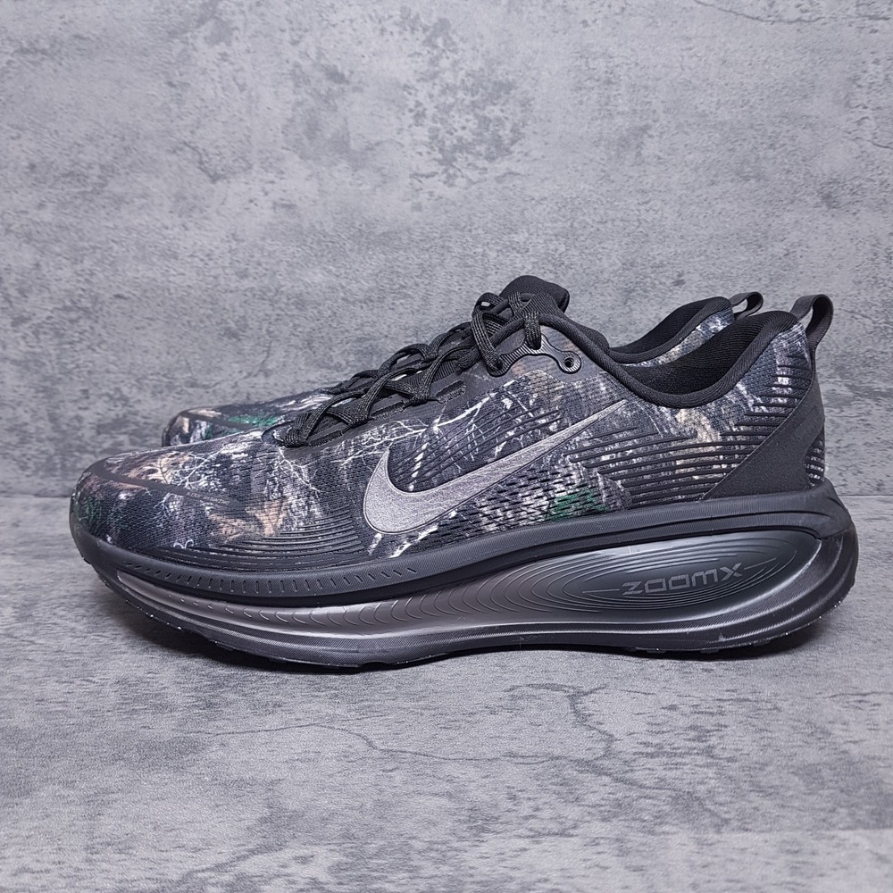 NIKE Vomero 18 Realtree Camo Running Shoes Mens Size 17 Black IF4456-001